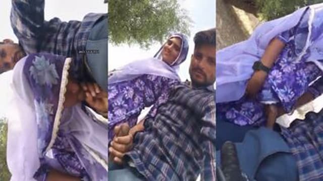 Horny Rajasthani Wife – Outdoor Hard BJ MMS